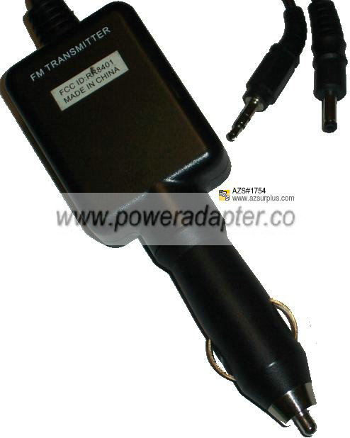 FM TRANSMITTER CAR ADAPTER 88.7 88.5 88.3 88.1 MHz - Click Image to Close
